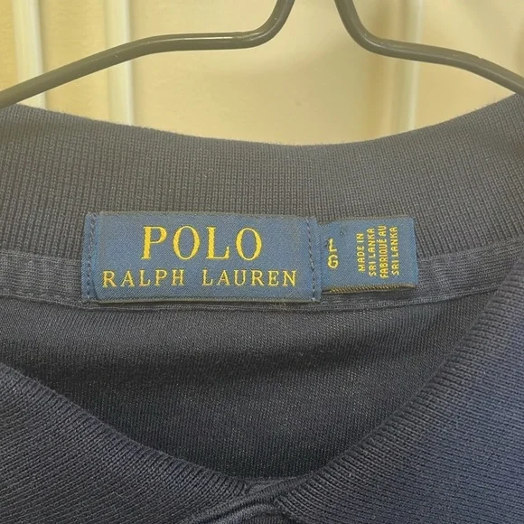 Ralph Lauren - Short Sleeve Polo - Navy - L - Picture 3 of 10